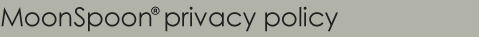 moonspoon privacy policy